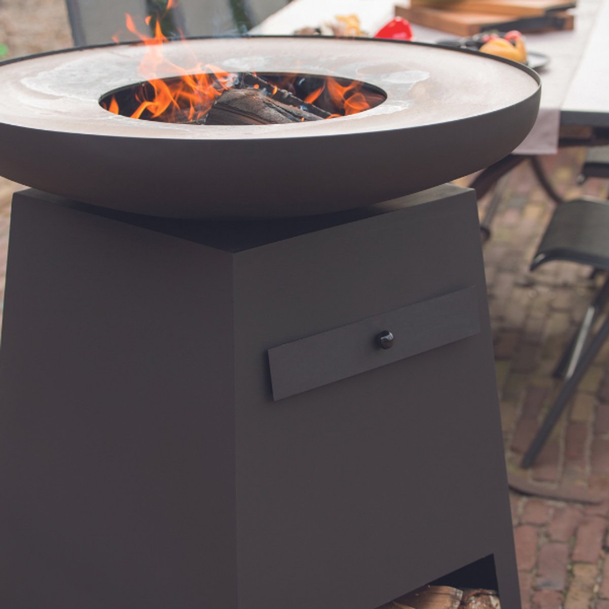 RedFire Orion Fire Bowl - Ø 80 cm - Black