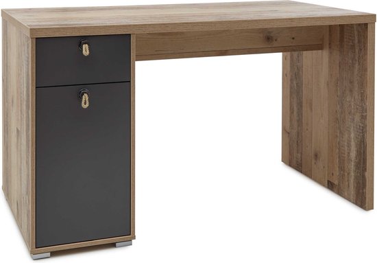 Emob - Bureau - 130 cm - Bruin