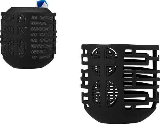 kwmobile siliconen hoesje voor mini-speaker - geschikt voor UE Wonderboom 2 / Wonderboom 1 - Flexibel materiaal - Speakercase in zwart - kwmobile