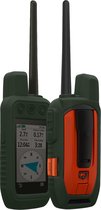 kwmobile Hoesje geschikt voor Garmin Alpha 200i - Beschermhoes voor handheld GPS - Back cover in donkergroen