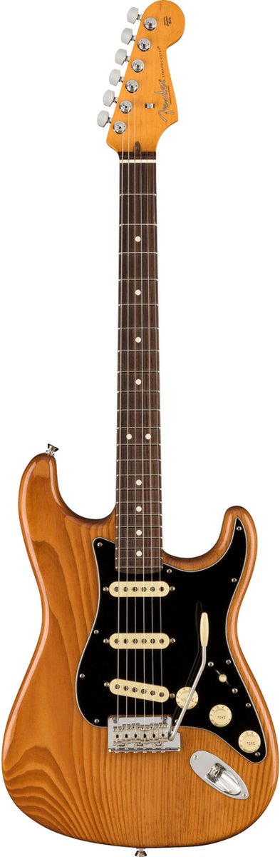 Fender American Professional II Stratocaster Roasted Pine RW elektrische gitaar met koffer
