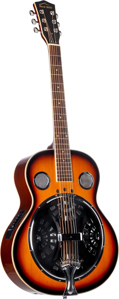 Red Hill Resonator Guitar Sunburst - Dobro