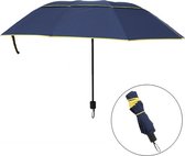 Livano Parapluie tempête moderne – Parapluie coupe-vent – ​​Résistant aux tempêtes – Pliable – Extensible automatiquement – ​​Parapluie – Blauw