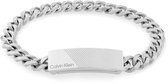 Calvin Klein CJ35000417 Heren Armband - Schakelarmband - Sieraad - Staal - Zilver - Anker - 19.5 cm lang