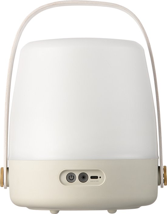 Kooduu Lite-up 2.0 Tafellamp - Led lamp - Nachtlamp - Dimbaar - Oplaadbaar - 26 cm - Sand