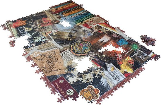 Winning Moves Harry Potter - Jigsaw Puzzle - Hogwarts 1000 stukjes | bol