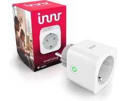 Innr slimme stekker - Zigbee - werkt met Philips Hue* & Google Home - smart plug met energiemeter - smartplug - 1 stuk