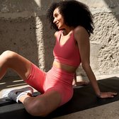 Samarali Coral Katoenen Yogashorts - Ideaal voor Yoga - OEKO-Tex Gecertificeerd