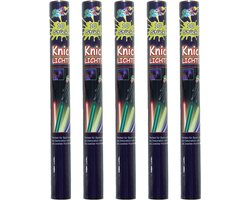 TopTen Glow in the dark sticks - 50x sticks van 20 cm - multi kleuren breaklights