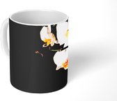 Mok - Koffiemok - Orchidee - Bloemen - Planten - Botanisch - Mokken - 350 ML - Beker - Koffiemokken - Theemok