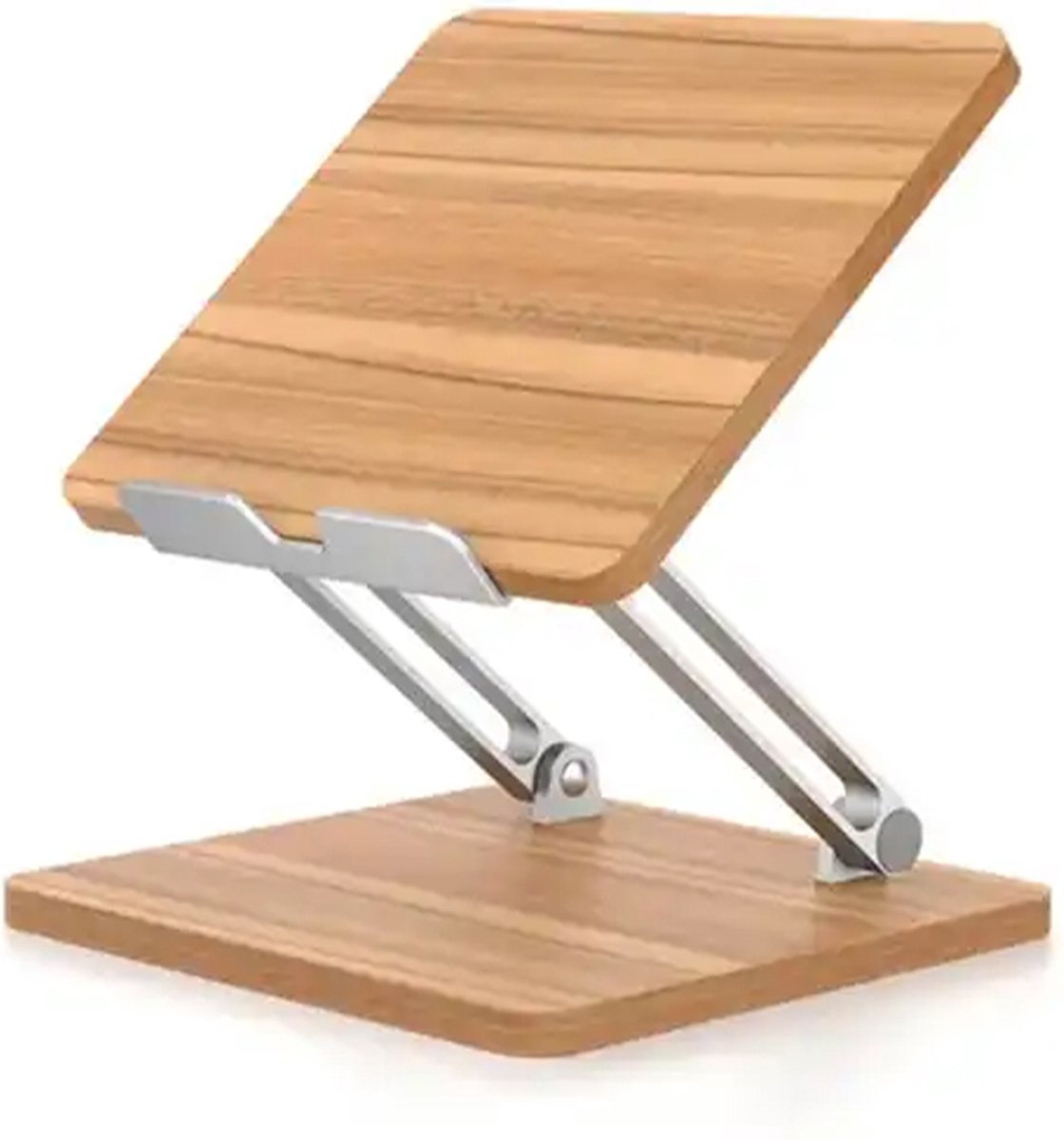 Slimtron Bamboo Laptop Stand - Laptopstandaard - hout - iPad - Tablet