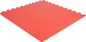 Tapis de puzzle de Fitness en forme | Par 1,45m² | Rouge | Épaisseur 12mm | Y compris les pièces de bordure | mousse d'éthylène et d'acétate de vinyle