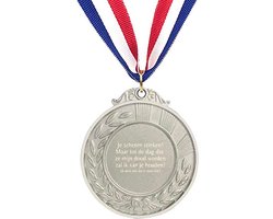 Akyol - je scheten stinken! maar tot de dag dat ze mijn dood worden zal ik van je houden! ik denk niet dat ik meer heb medaille zilverkleuring - Liefde - valentijnsdag - cadeautje - verjaardagscadeau - verjaardag - cadeau voor vriendin/vriend -cadeau