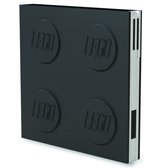 LEGO Stationery - Notebook Deluxe with Pen - Black (524470)