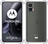 Hoesje geschikt voor Motorola Edge 30 Neo – Extreme Shock Case – Cover Transparant