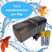 Mangeoire automatique pour aquariums - 2 moments de nourrissage par jour