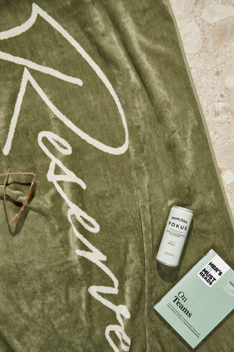 Handdoek Gereserveerd | Salie Groen