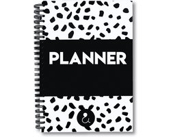 Studio Ins & Outs Planner A5 - Zwart-wit