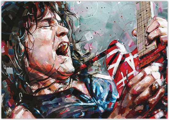 Eddie van Halen poster 42x29,7 cm (A3)