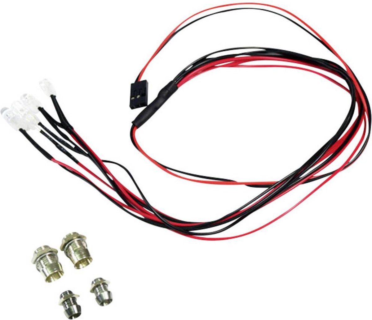 Absima LED-verlichting Wit, Rood 4.8 - 6 V 2320041