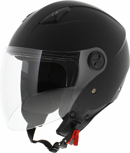 Kindermotorfiets Halve Helm Lichtgewicht 3/4 Motorhelm Jethelm Met Zonneklep Meisjes Scooterhelm Jongen Bromfietshelm 50~55 Cm Voor 5 Jaar - 12 Jaar Kind E,50~55cm