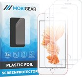 Mobigear Screenprotector geschikt voor Apple iPhone 6 | Mobigear Screenprotector Folie - Case Friendly (3-Pack)