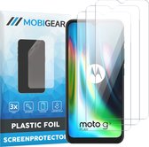 Mobigear Screenprotector geschikt voor Motorola Moto G9 Power | Mobigear Screenprotector Folie - Case Friendly (3-Pack)