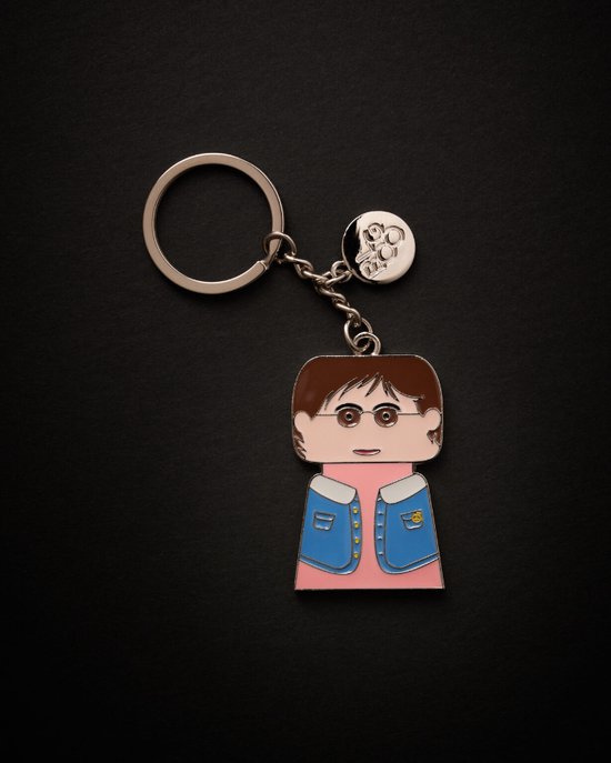 BLOGO Design sleutelhanger "PEACE-JOHNLENNON" The Icons Collection Limited Edition metal B3.2xH5.0cm GEWICHT 32 gr