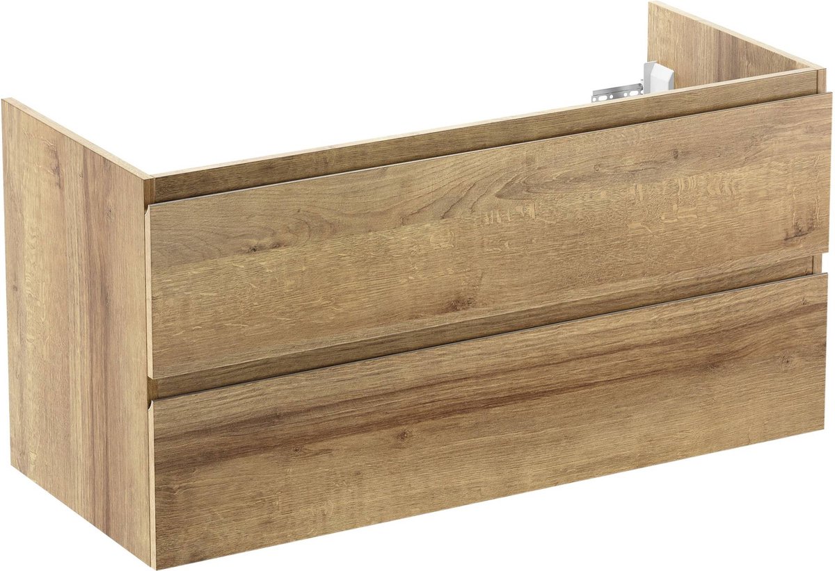 Ben Vario Wastafel Onderkast 120x45x60 cm Eiken Badkamerkast Wastafelmeubel zonder Uitsparing