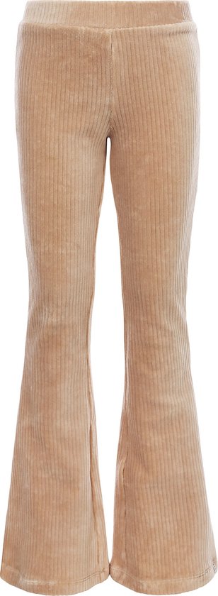 LOOXS Little 2401-7610-198 Meisjes Broek - Maat 134 - ecru van 60% COTTON 32% POLYESTER 8 % elastane