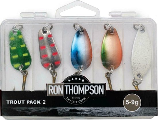 Ron Thompson Trout Pack in Box, 5 pcs - Pack 2 | Vislepel — afbeelding 3