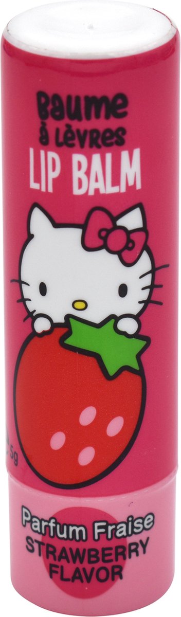Hello Kitty Lippenbalsem - Set van 3 -Lip Balm Kinderen 5 gr - Vegan