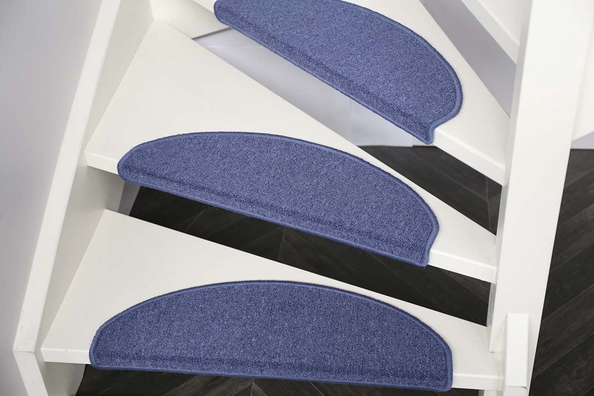 Trapmatten Bali- 15 stuks-Blauw-65x21x4 cm