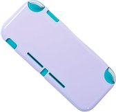 Livano Case Geschikt Voor Nintendo Switch - Hoes - Beschermhoes - Transparant - Accessoires - Paars