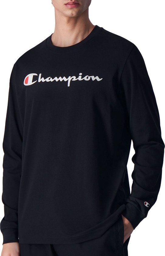 Champion Embroidered Longsleeve T-shirt Mannen - Maat L