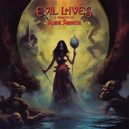 Various Artists - Evil Lives: Black Sabbath Tribute (LP) (Coloured Vinyl)