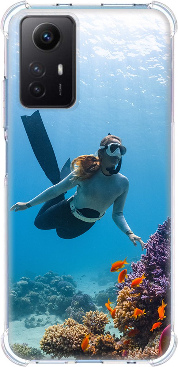 Anti-Shock Back Cover Hoesje Maken voor de Xiaomi Redmi Note 12S
