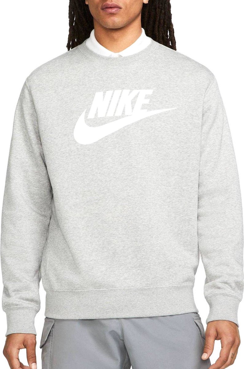 Nike Sportswear Club Trui Mannen Grijs