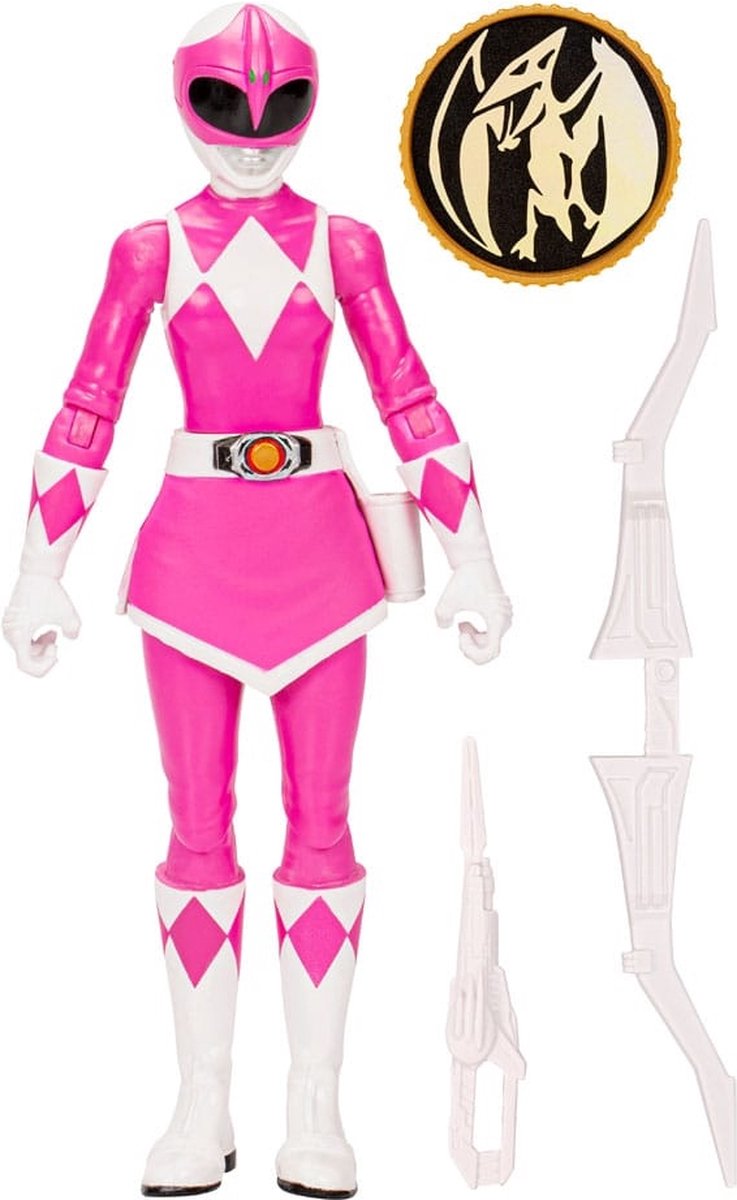 Mighty Morphin Power Rangers Action Figure Pink Ranger 15 cm | bol