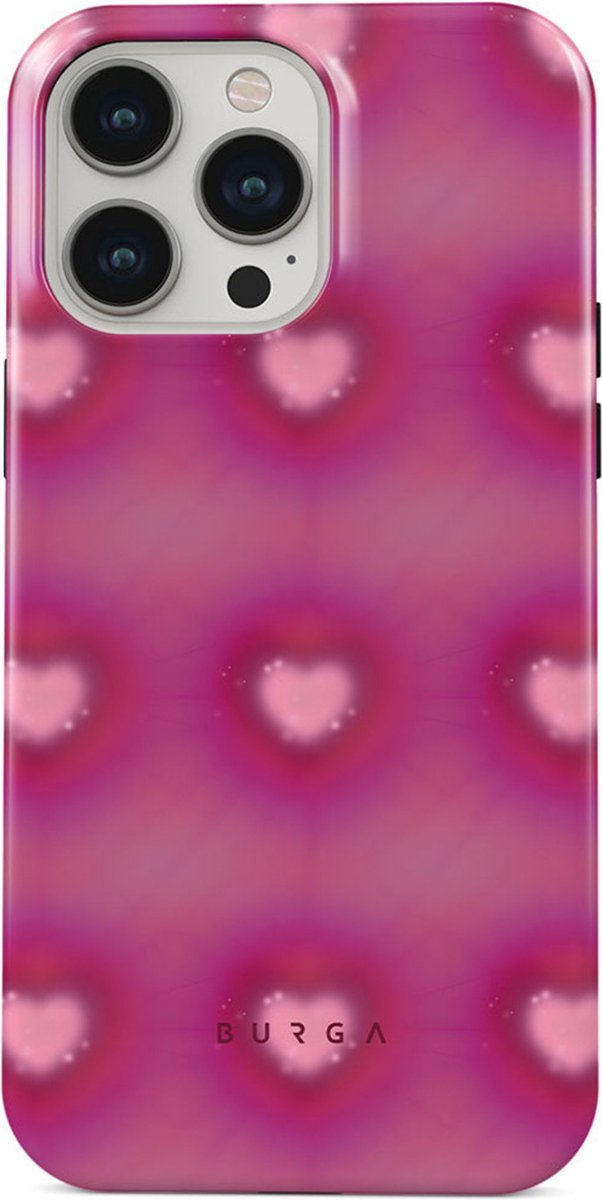 Burga Hoesje Geschikt voor iPhone 15 Pro - Burga Tough Case - paars