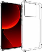 iMoshion Hoesje Geschikt voor Xiaomi 13T Pro / 13T Hoesje Siliconen - iMoshion Shockproof Case - Transparant