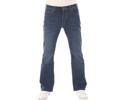 Lee Heren Jeans Broeken Denver bootcut Fit Blauw Volwassenen Denim Jeansbroek