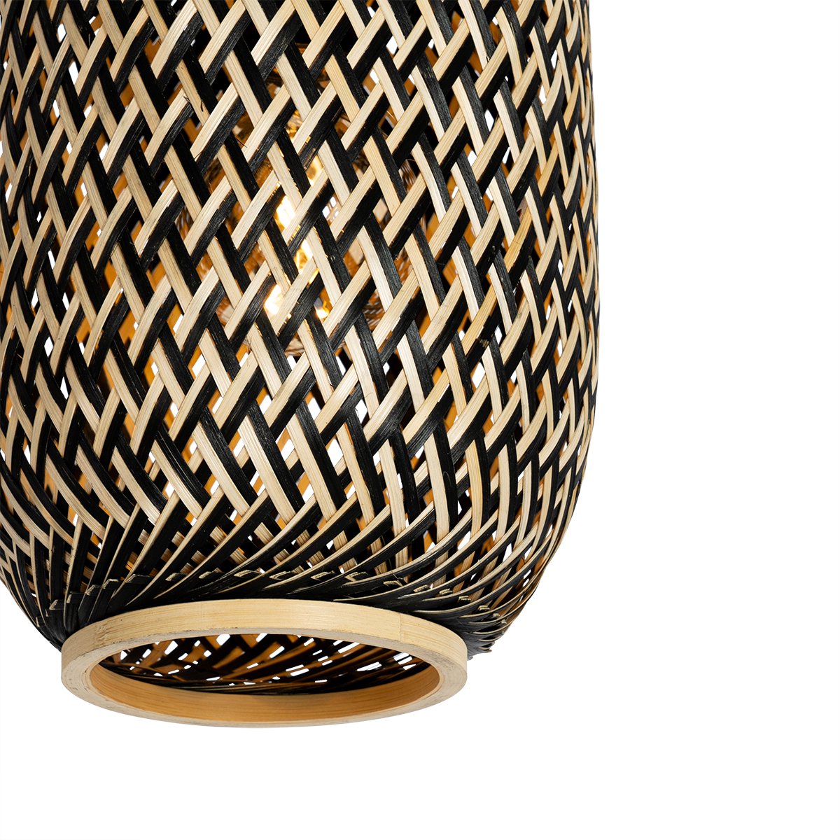 QAZQA yvonne - Oosterse Vloerlamp - Zwart thumbnail 3