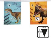 Boland - Papieren vlaggenlijn T-Rex - Dino's - Dino - Kinderfeestje
