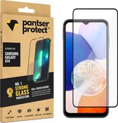 Pantser Protect™ Glass Screenprotector Geschikt voor Samsung Galaxy A14 - Case Friendly & Full Cover - Premium Pantserglas - Glazen Screen Protector