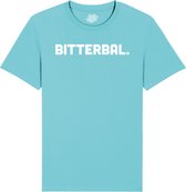 Bitterbal - Frituur Snack Cadeau -Grappige Eten En Snoep Spreuken Outfit - Dames / Heren / Unisex Kleding - Unisex T-Shirt - Atoll Blauw - Maat XL