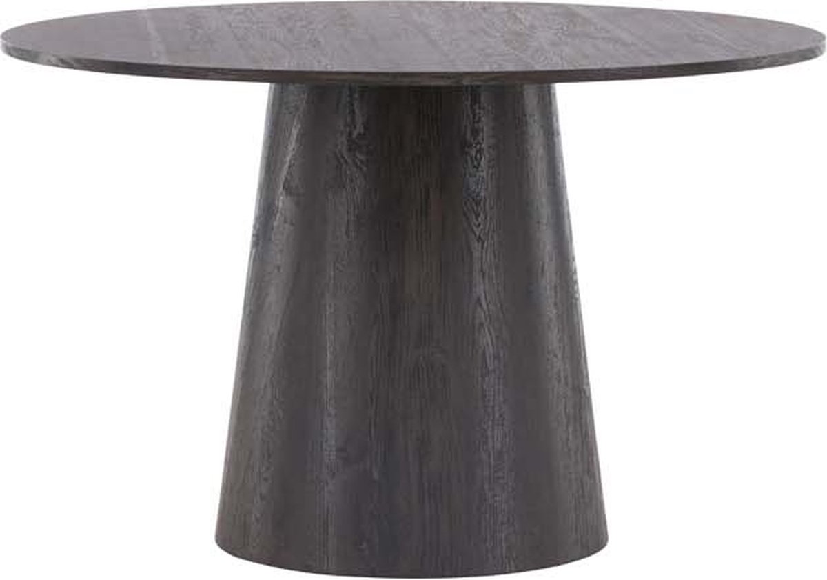 Lanzo eetkamertafel Ø120cm mocca.