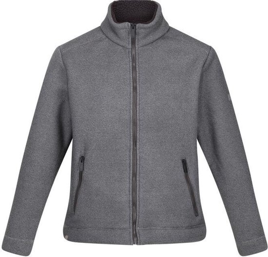 The Regatta Garrian Ii Bomber Jacket - Homme - Avec doublure en tissu Sherpa - Gris clair