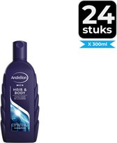 Andrélon Men Hair & Body Shampoo - 300ml - Voordeelverpakking 24 stuks