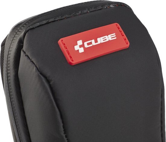 CUBE Zadeltas - Klikbevestiging - Inhoud 1.2 L - Polyester - 90 Gram - 19x10.5x10 cm - ZwartBAG CLICK L BLACK van CUBE — afbeelding 2